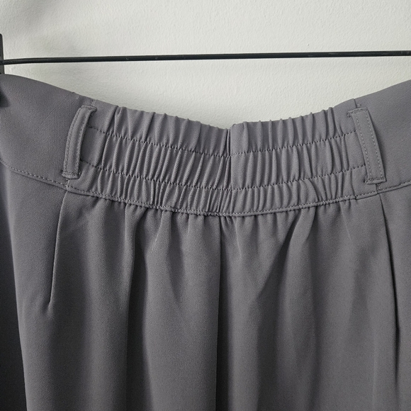 Halara High Waisted Button Shirred Straight Leg Work Pants Size M - Picture 6 of 10